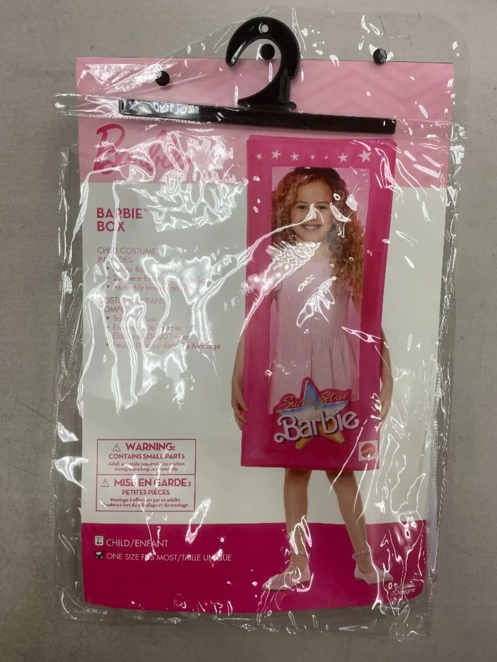 Barbie Doll Box Child Costume